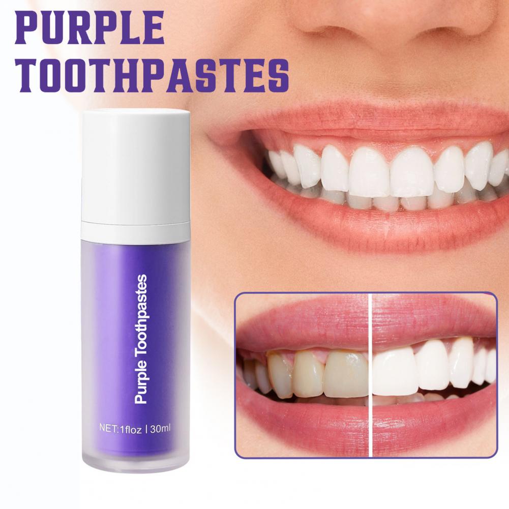 Purple Toning Shampoo - Pasta gigi pemutih warna biru ungu