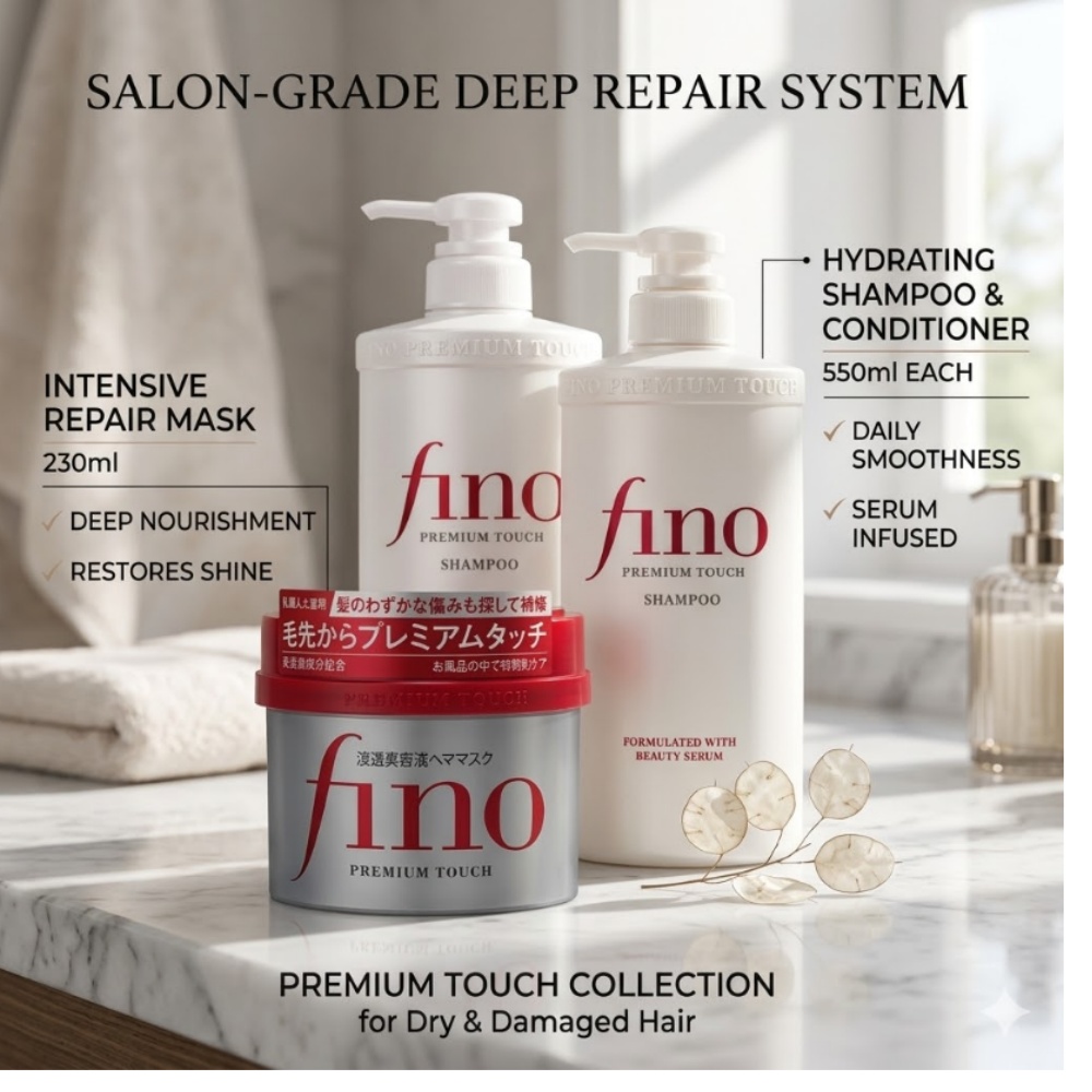 Hair Care Fino - Masker Rambut FINO Premium Touch Deep