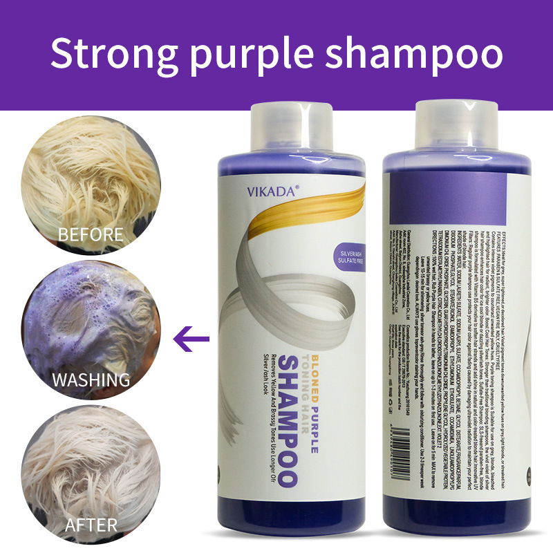 Shampo Rambut Pirang Ungu Vika - Purple Toning Shampoo ulasan dan harga