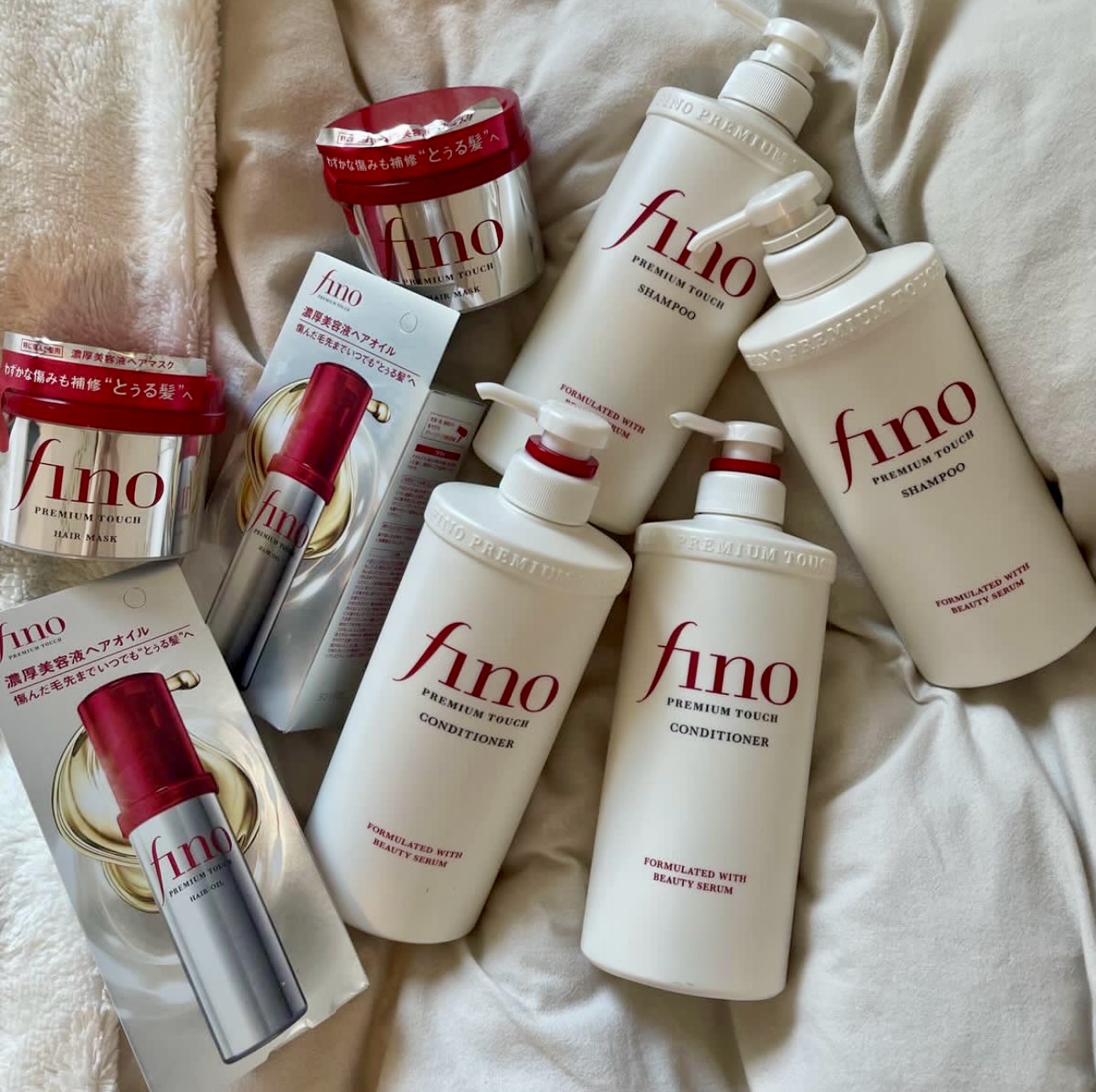 Fino Premium Touch Series Set  - Hair Care Fino ulasan dan harga