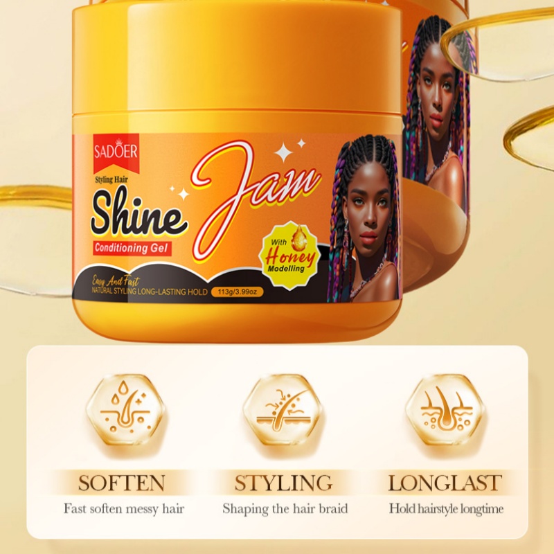 113g Gel Perawatan Rambut, Men - Hair Care Honey ulasan dan harga