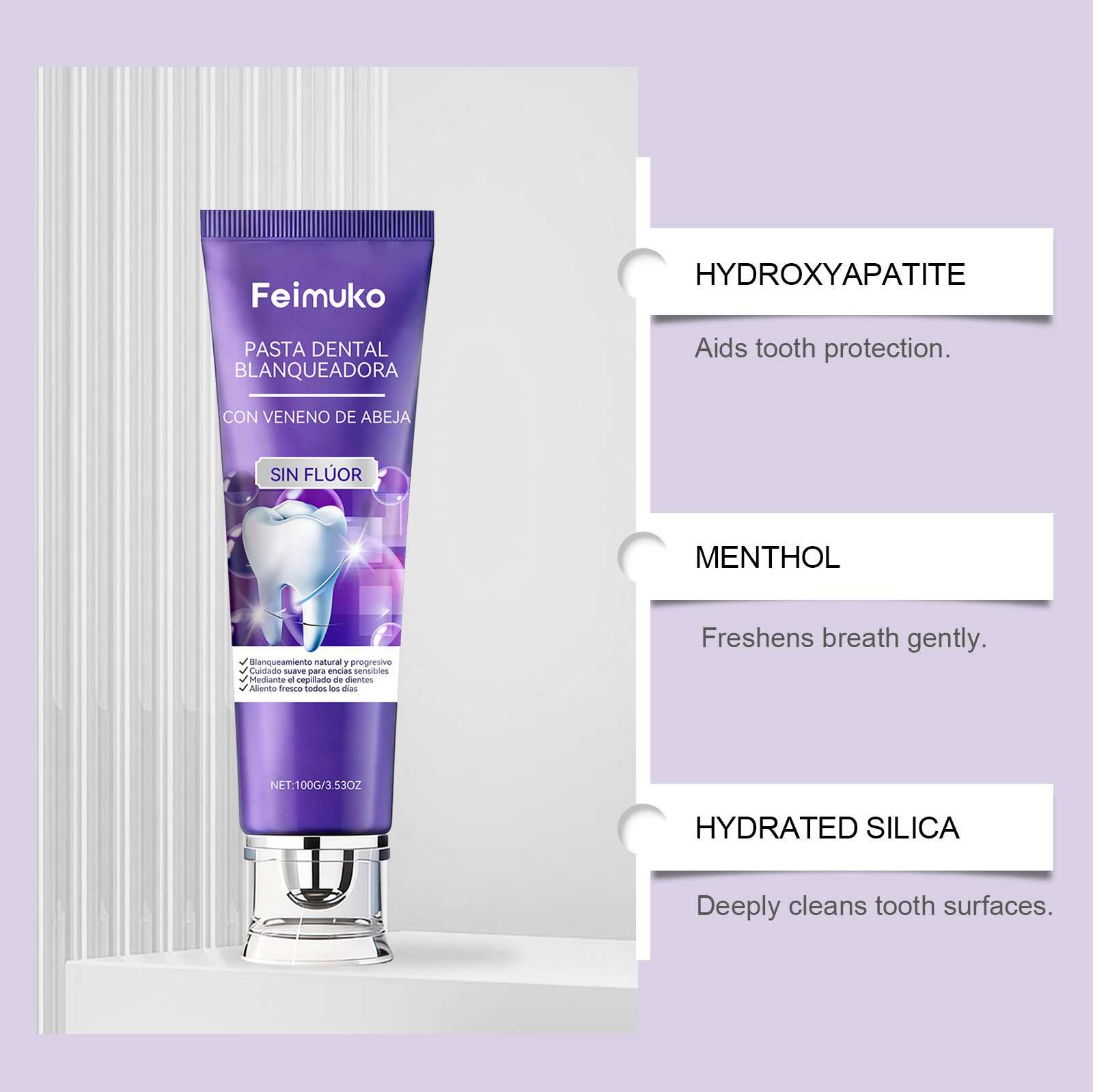 Pasta Gigi Bee Venom Purple Hy - Purple Toning Shampoo ulasan dan harga