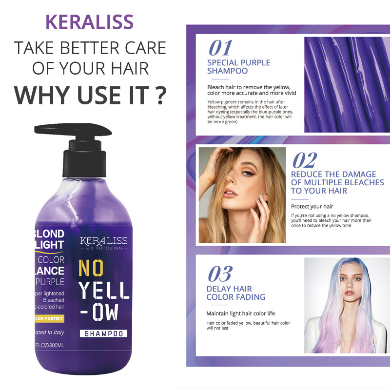 Masker Sampo Pengunci Warna Ra - Purple Toning Shampoo ulasan dan harga