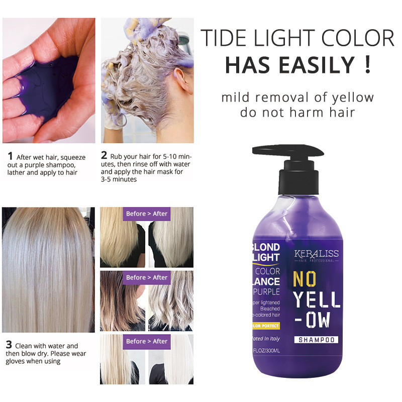 Masker Sampo Pengunci Warna Ra - Purple Toning Shampoo ulasan dan harga