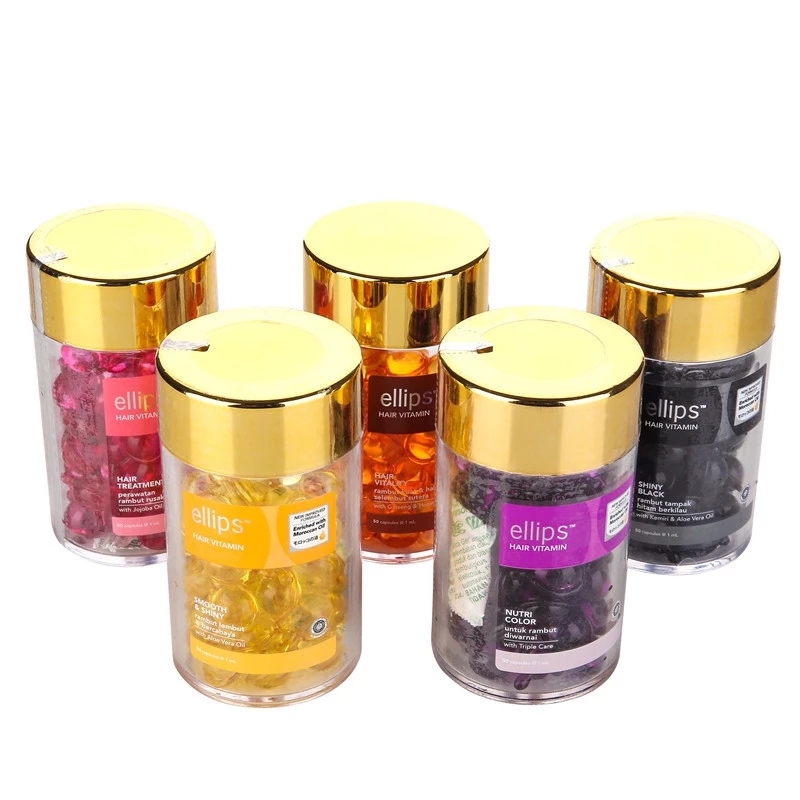 ELLIPS Vitamin Rambut Keratin  - Hair Care Ellips ulasan dan harga