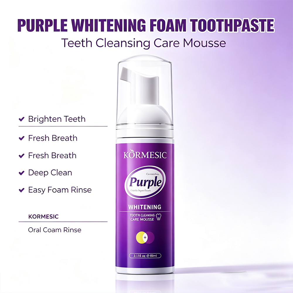 Busa Pemutih Gigi Ungu V34 Pen - Purple Toning Shampoo ulasan dan harga